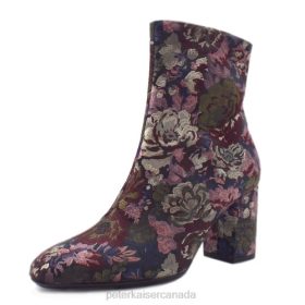 Peter Kaiser Canada - Peter Kaiser Adelyta Fashion Ankle Boots Multi Flower Women JN8B202 Footwear
