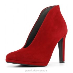 Peter Kaiser Canada - Peter Kaiser Haley Shoe Boot Lipstick Suede Women JN8B79 Footwear