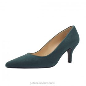 Peter Kaiser Canada - Peter Kaiser Janella Classic Mid Heel Court Shoe Cedar Suede Women JN8B130 Footwear
