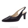 Peter Kaiser Canada - Peter Kaiser Medana Dressy Mid Heel Slingback Black Sarto Women JN8B160 Footwear
