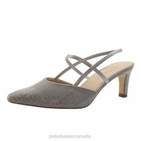 Peter Kaiser Canada - Peter Kaiser Mitty-A Dressy Sandals Silver Shimmer Women JN8B55 Footwear