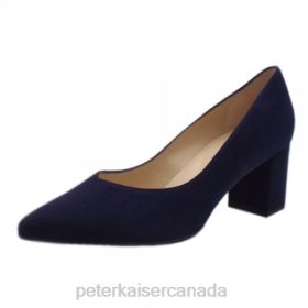 Peter Kaiser Canada - Peter Kaiser Naja Court Shoes Notte Suede Women JN8B82 Footwear