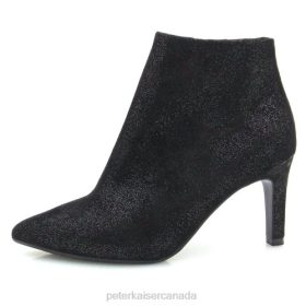 Peter Kaiser Canada - Peter Kaiser Uma Chic Ankle Boot Black Women JN8B208 Footwear