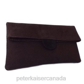 Peter Kaiser Canada - Peter Kaiser Vista Clutch Bag Nuba Moon Suede Women JN8B262 Accessories
