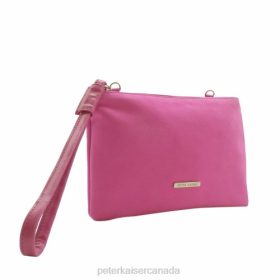 Peter Kaiser Canada - Peter Kaiser Waida Dressy Clutch Bag Stylish Hot Pink Women JN8B235 Accessories