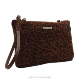 Peter Kaiser Canada - Peter Kaiser Waida Dressy Clutch Bag Stylish Leopard Women JN8B271 Accessories