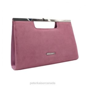 Peter Kaiser Canada - Peter Kaiser Wye Stylish Clutch Bag Cassis Suede Women JN8B244 Accessories