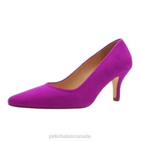 Peter Kaiser Heels - Peter Kaiser Janella Classic Mid Heel Court Shoe Jazz Suede Women JN8B18 Footwear