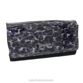 Peter Kaiser Heels - Peter Kaiser Lanelle Stylish Clutch Bag Black Suede Iron Topaso Women JN8B276 Accessories