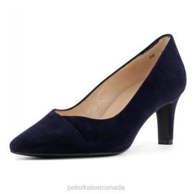 Peter Kaiser Heels - Peter Kaiser Maike Court Shoes Notte Suede Women JN8B87 Footwear