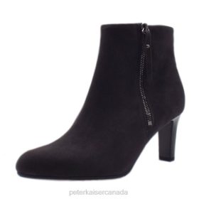 Peter Kaiser Heels - Peter Kaiser Marian Fashion Ankle Boot Carbon Suede Women JN8B207 Footwear