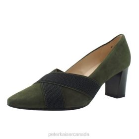 Peter Kaiser Heels - Peter Kaiser Mea Mid Heel Court shoes Pine Suede Women JN8B111 Footwear