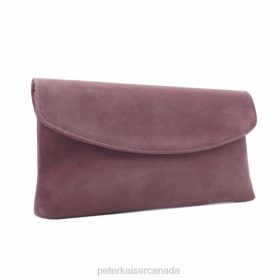 Peter Kaiser Heels - Peter Kaiser Winema Clutch Woodrose Suede Women JN8B255 Accessories