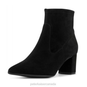 Peter Kaiser Shoes Canada - Peter Kaiser Bassy Sock Boot Black Suede Women JN8B239 Footwear