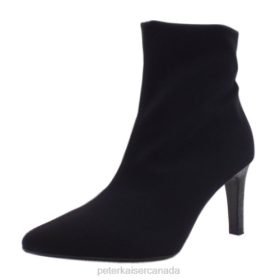 Peter Kaiser Shoes Canada - Peter Kaiser Ulsa Fashion Ankle Boots Black Stretch Women JN8B203 Footwear